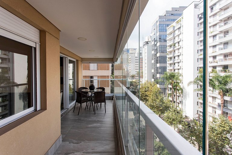 Wehome - 1 dormitorio, edificio moderno, cerca de Av Paulist