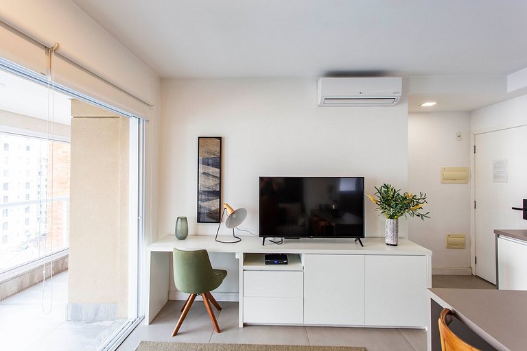 Flat de 1 quarto nos Jardins | Atelier Bela Cintra | WeHome