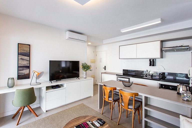 Flat de 1 quarto nos Jardins | Atelier Bela Cintra | WeHome