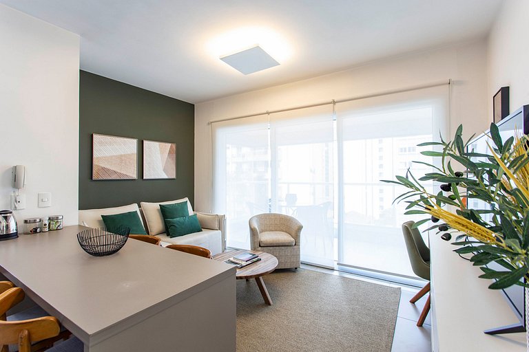 Flat de 1 quarto nos Jardins | Atelier Bela Cintra | WeHome