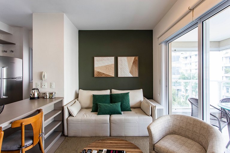 1-bedroom flat in Jardins | Atelier Bela Cintra | WeHome