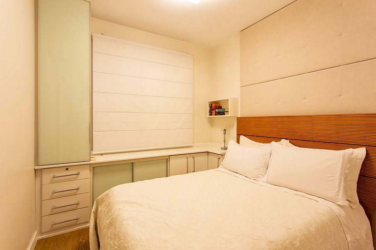 Flat de 1 quarto mobiliado no Brooklin | WeHome