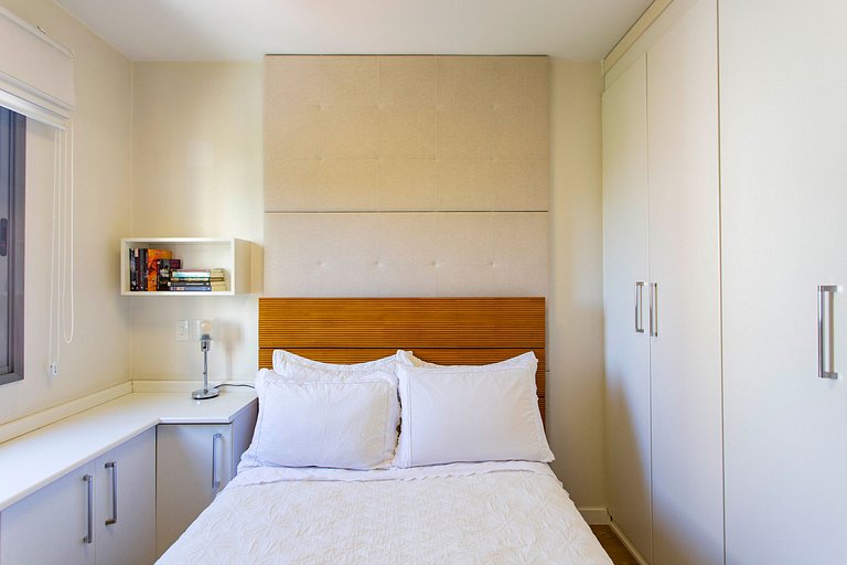 Flat de 1 quarto mobiliado no Brooklin | WeHome
