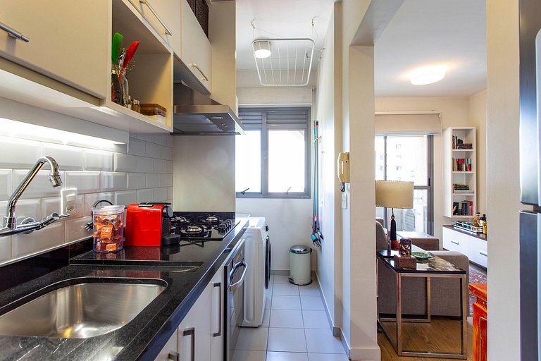 Wehome - Apto completo e aconchegante no Brooklin!