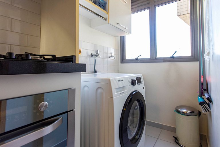 Flat de 1 quarto mobiliado no Brooklin | WeHome