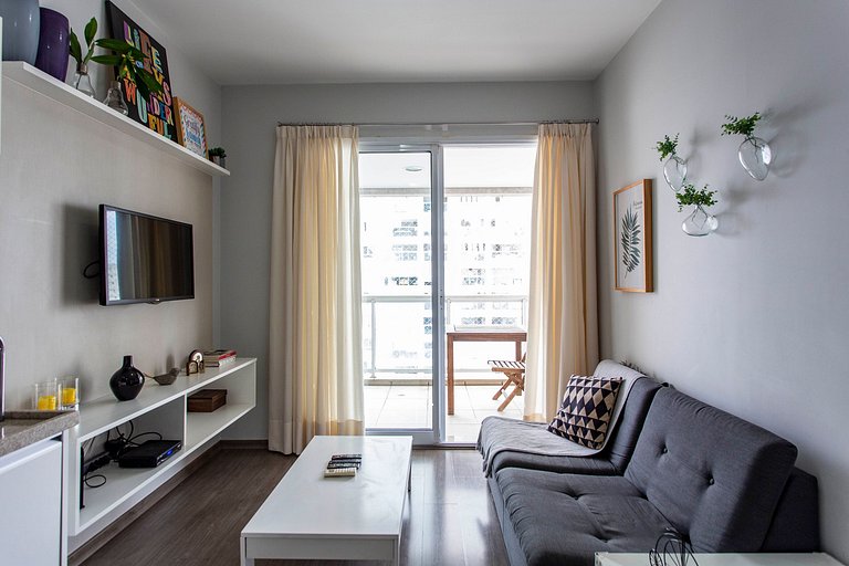 Flat de 1 quarto mobiliado na Vila Olímpia | WeHome