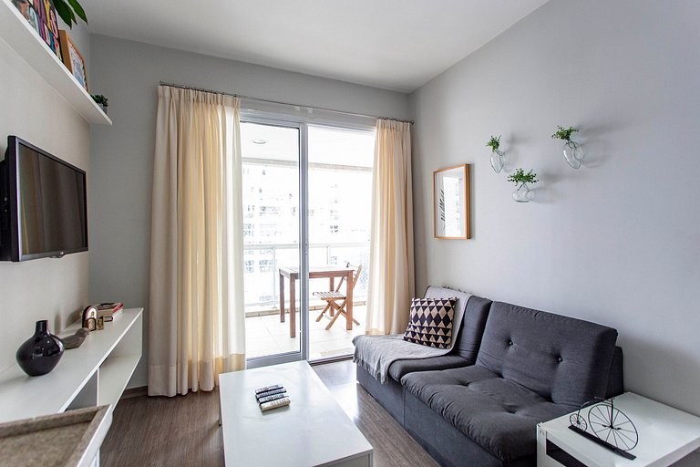 Wehome - Disfruta lo mejor de Vila Olímpia con terraza