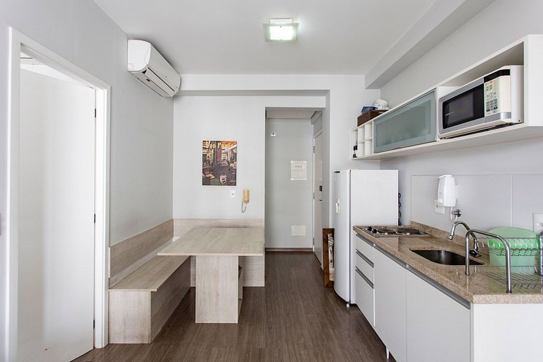 Flat de 1 habitación amueblado en Vila Olímpia | WeHome