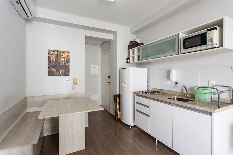 Flat de 1 habitación amueblado en Vila Olímpia | WeHome