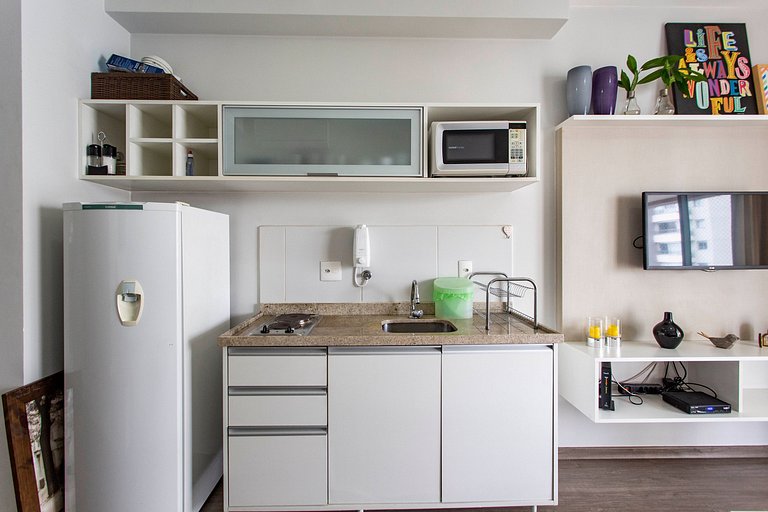Flat de 1 habitación amueblado en Vila Olímpia | WeHome