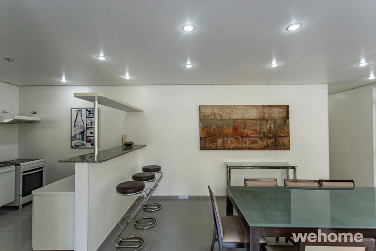 Flat de 1 quarto mobiliado no Brooklin | WeHome
