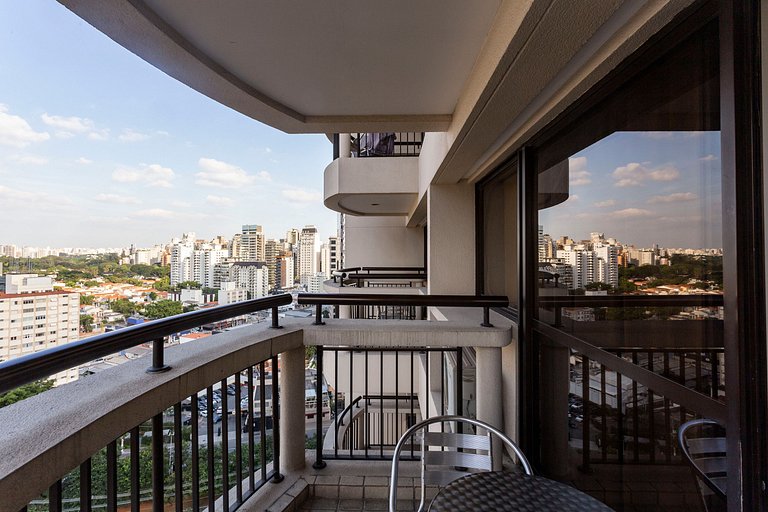 Wehome - Flat completo e com a melhor localização, no Itaim