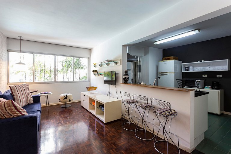 Wehome - Charmoso com 2 Dorms, no melhor do Itaim!