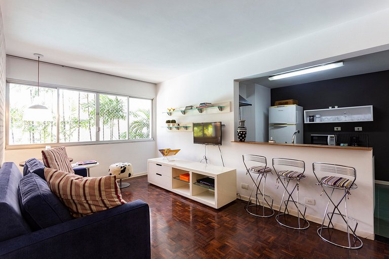 Wehome - Charmoso com 2 Dorms, no melhor do Itaim!