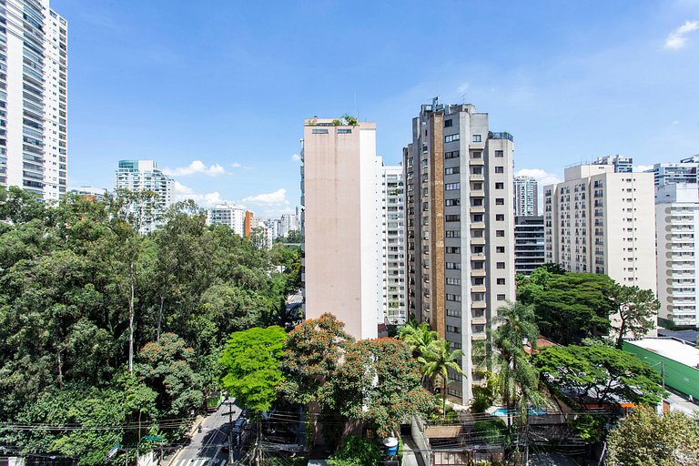 Flat de 1 quarto mobiliado no Brooklin | WeHome