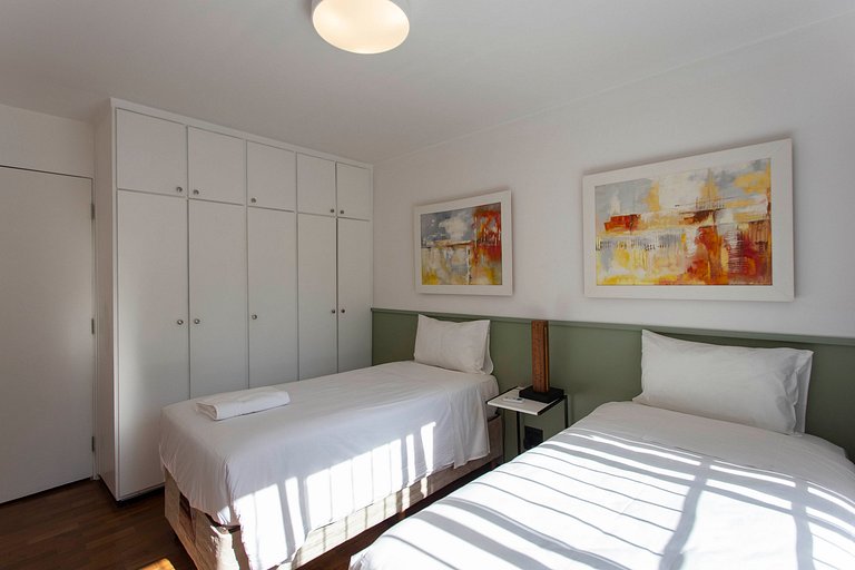 Wehome - Apartamento moderno e renovado com 4 quartos nos Ja