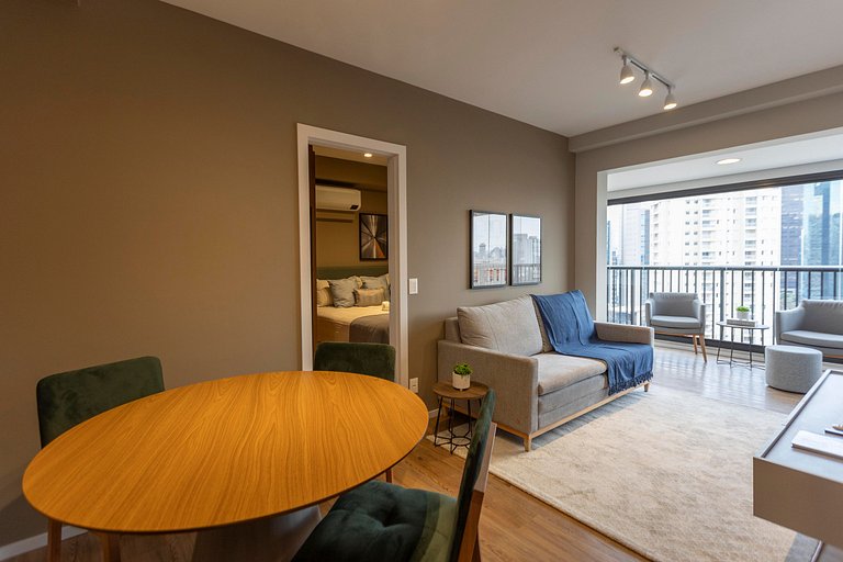 Flat de 1 habitación amueblado en Pinheiros | WeHome