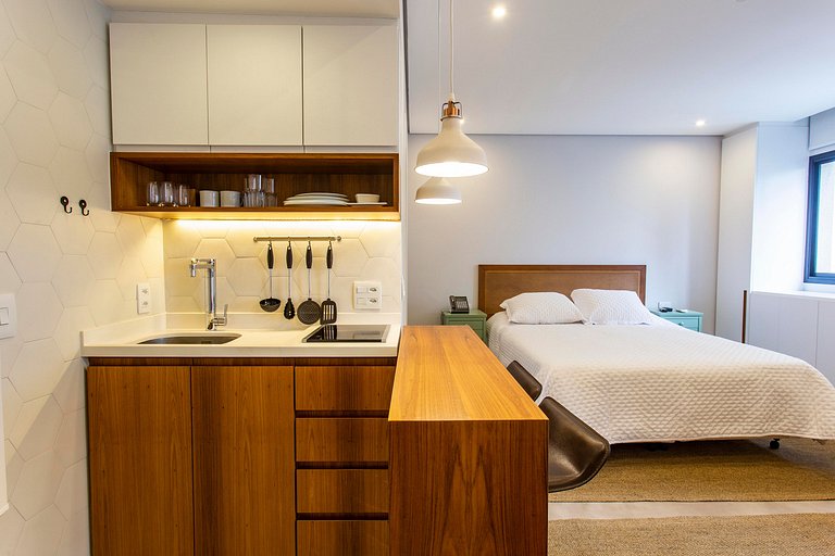 Wehome - Lindo studio no melhor do Itaim Bibi