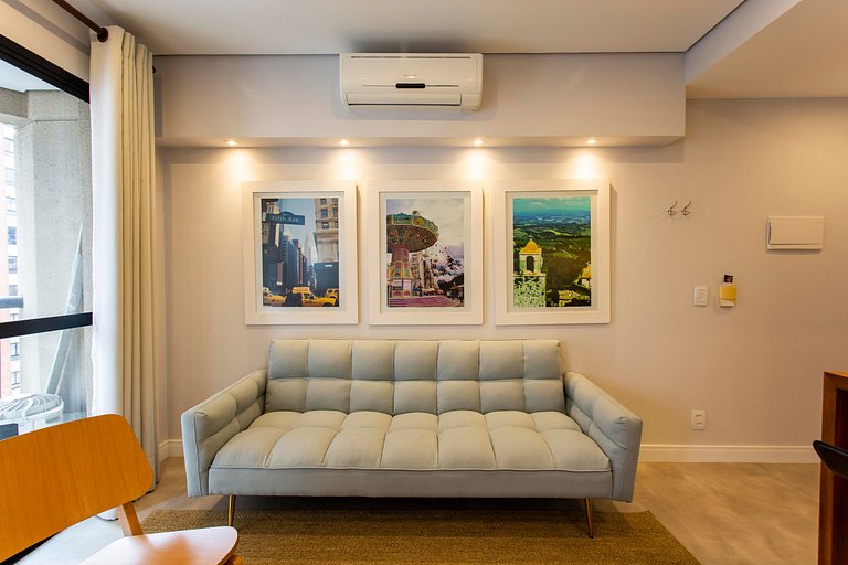 Wehome - Lindo studio no melhor do Itaim Bibi