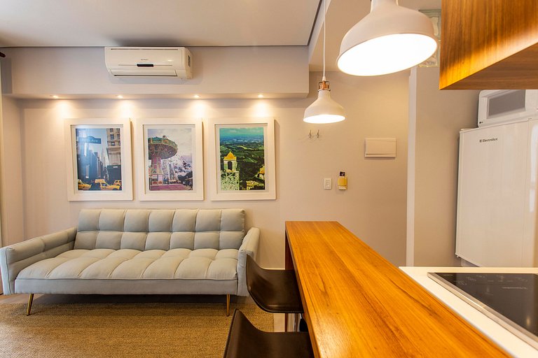 Wehome - Lindo studio no melhor do Itaim Bibi