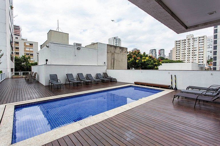 Wehome - 1dorm com varanda e excelente localização