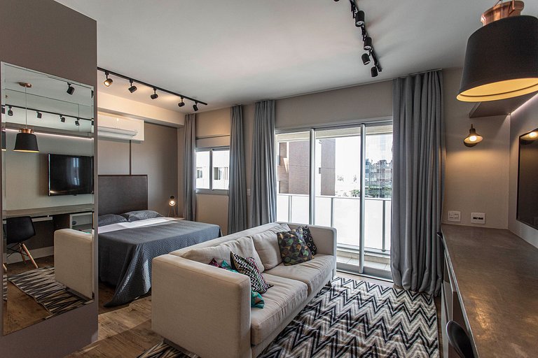 Wehome - Lindo studio ao lado do Shopping Morumbi e EZTower