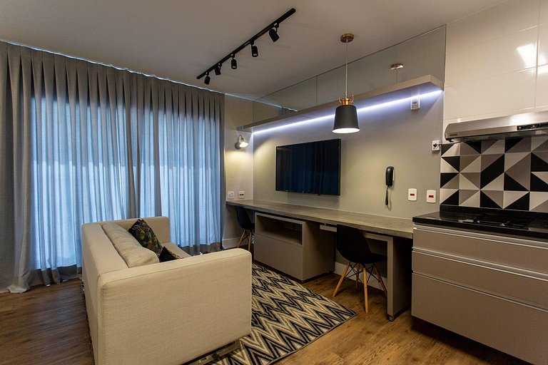 Wehome - Lindo studio ao lado do Shopping Morumbi e EZTower
