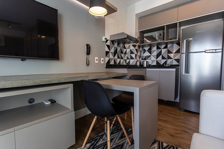 Wehome - Lindo studio ao lado do Shopping Morumbi e EZTower