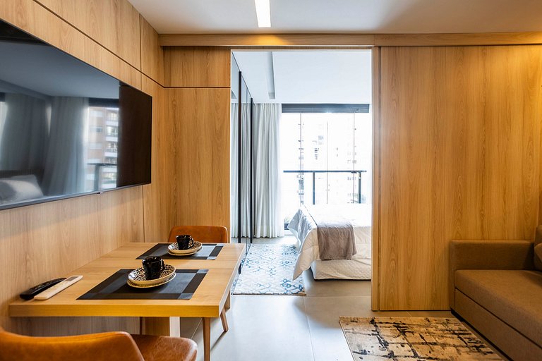 Wehome - Apto novo, bem decorado e funcional, no Itaim