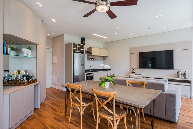 Wehome - Moderno y completamente equipado en Faria Lima