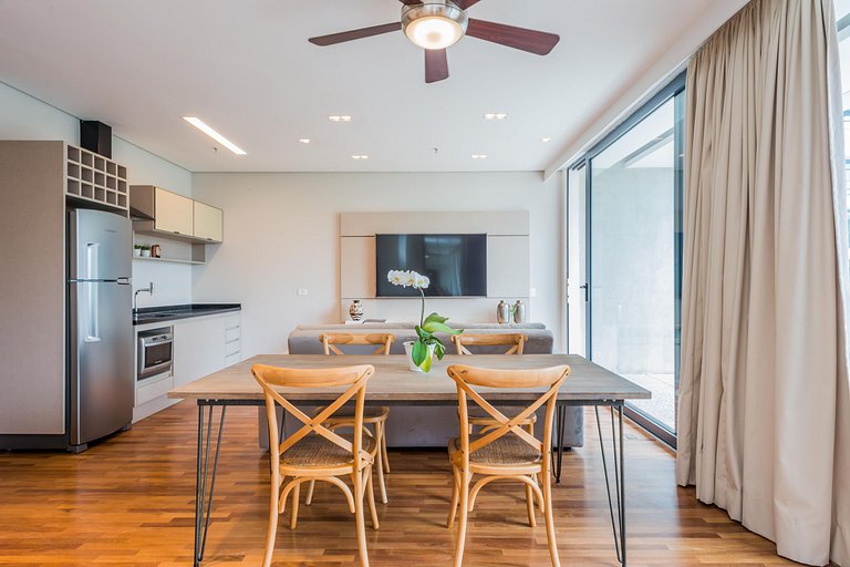 Wehome - Moderno y completamente equipado en Faria Lima