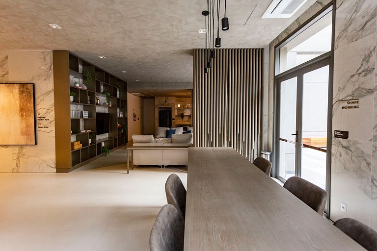 Wehome - Hermoso estudio, excelente ubicación y piscina