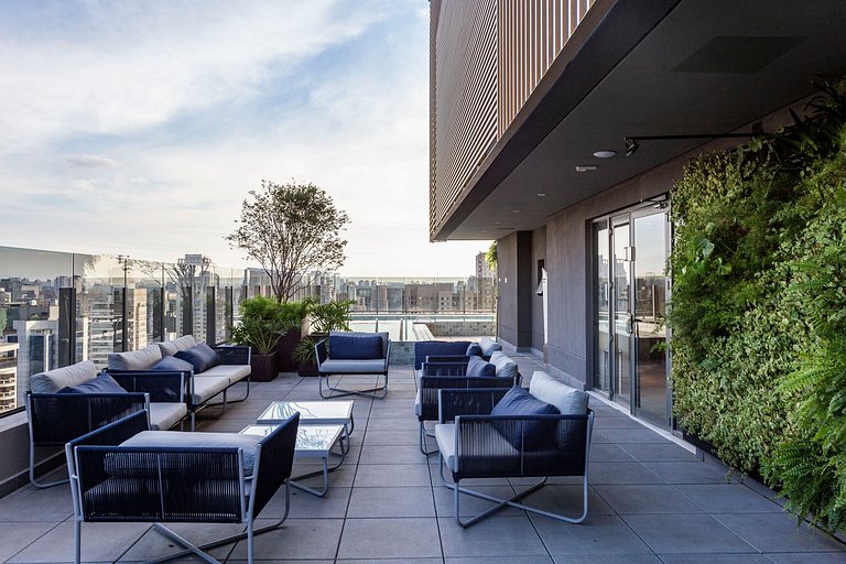 Wehome - Lindo studio, ótima localização e piscina