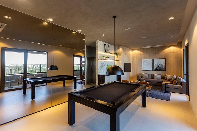 Wehome - Lindo studio, ótima localização e piscina