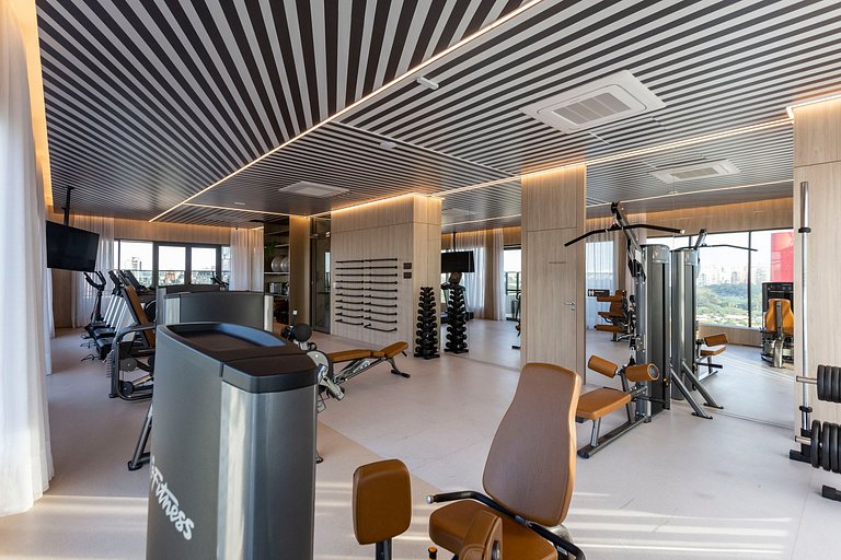 Wehome - Lindo studio, ótima localização e piscina