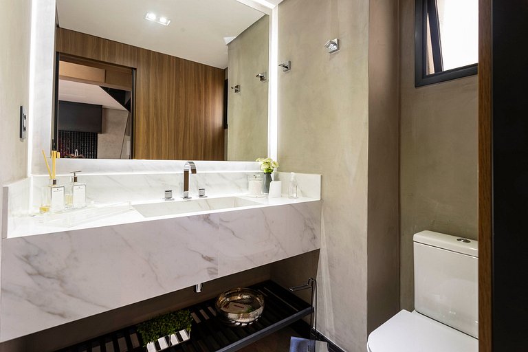 Wehome - Impeccable and Unique Duplex in Vila Olímpia