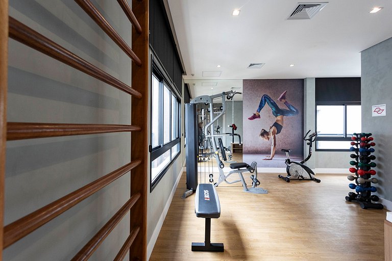 Flat de 2 quartos em Moema | Boulevard Ibirapuera | WeHome