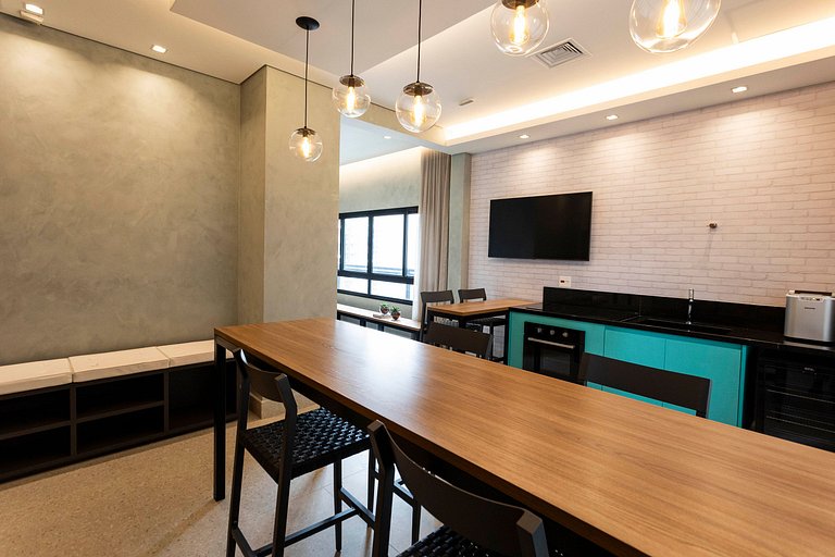 Wehome - Elegante apartamento de dos habitaciones en Moema