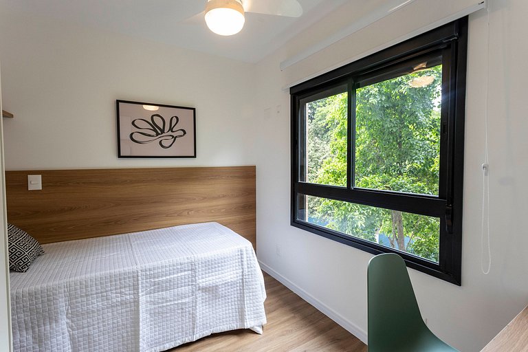 Wehome en Moema tiene capacidad para alojar hasta cuatro per