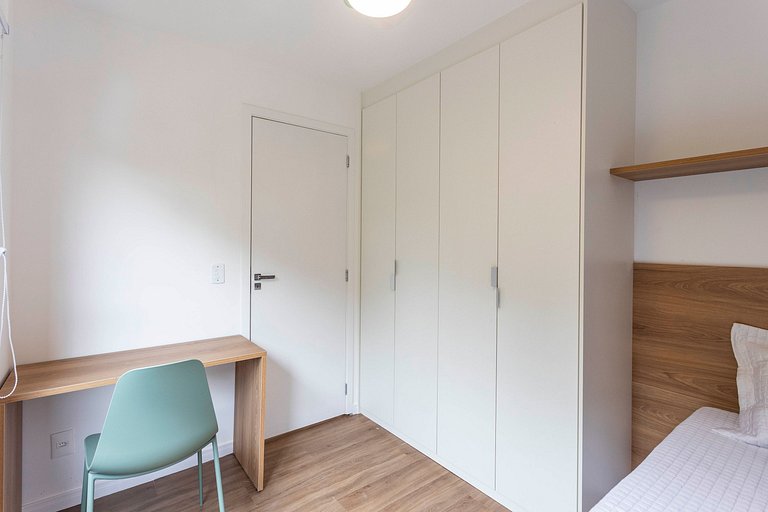 Wehome in Moema accommodates up to four guests