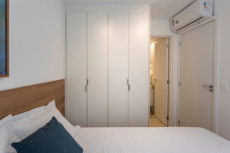 Wehome - En Moema, con 2 habitaciones y toda la comodidad qu