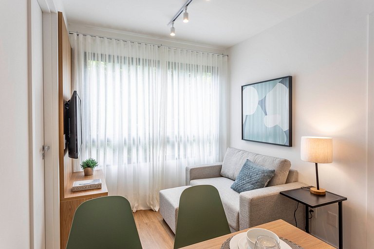 Flat de 2 quartos em Moema | Boulevard Ibirapuera | WeHome
