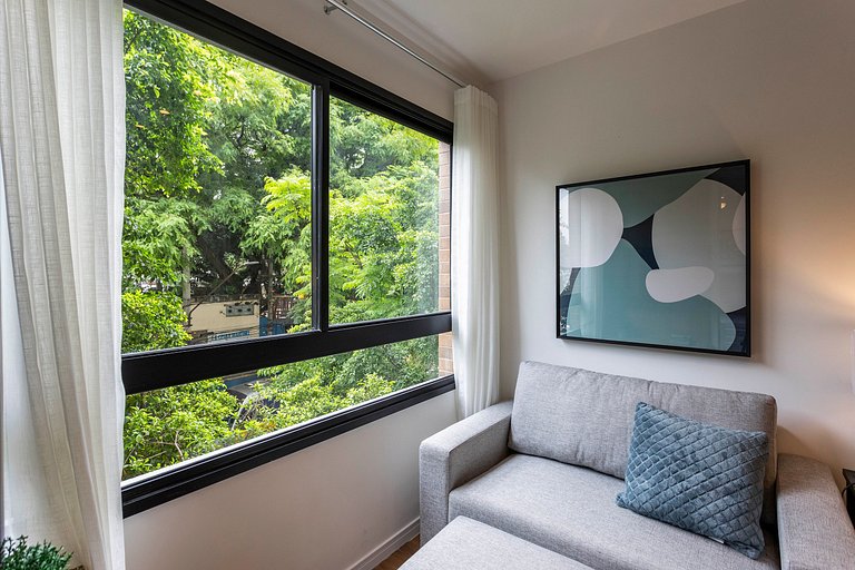 Flat de 2 quartos em Moema | Boulevard Ibirapuera | WeHome
