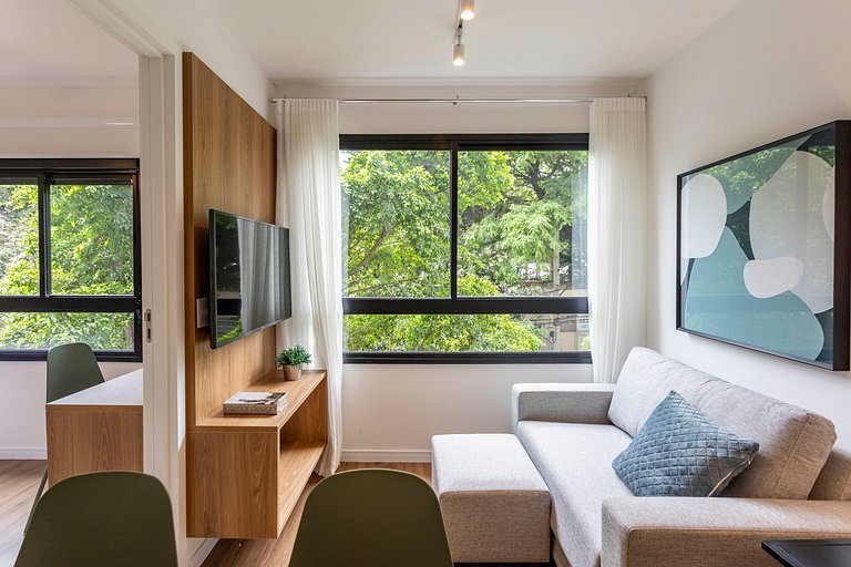 Flat de 2 quartos em Moema | Boulevard Ibirapuera | WeHome