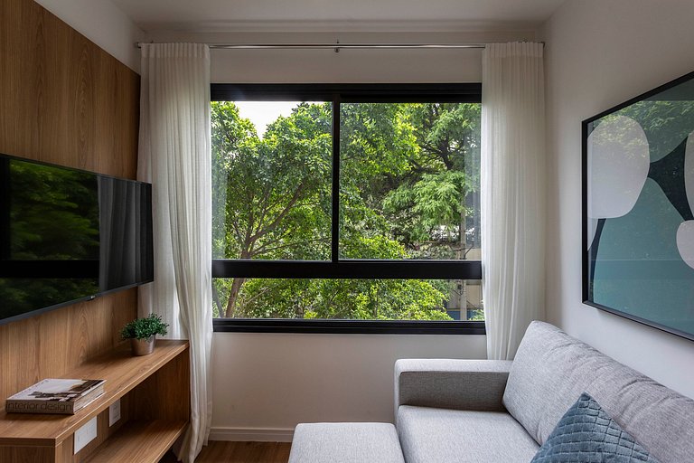 Flat de 2 quartos em Moema | Boulevard Ibirapuera | WeHome