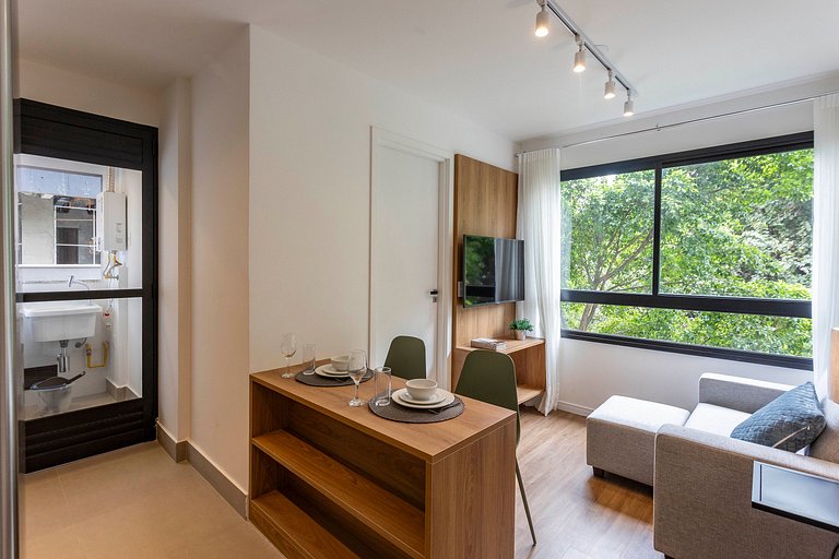 Wehome in Moema accommodates up to four guests