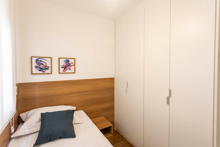 Flat de 2 quartos em Moema | Boulevard Ibirapuera | WeHome