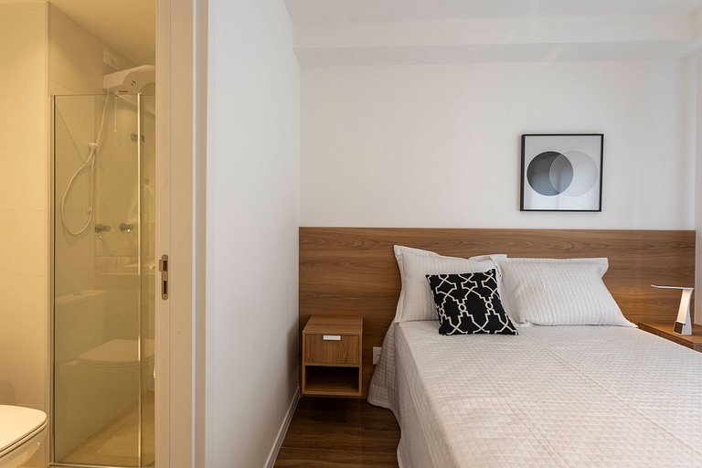 Flat de 2 quartos em Moema | Boulevard Ibirapuera | WeHome