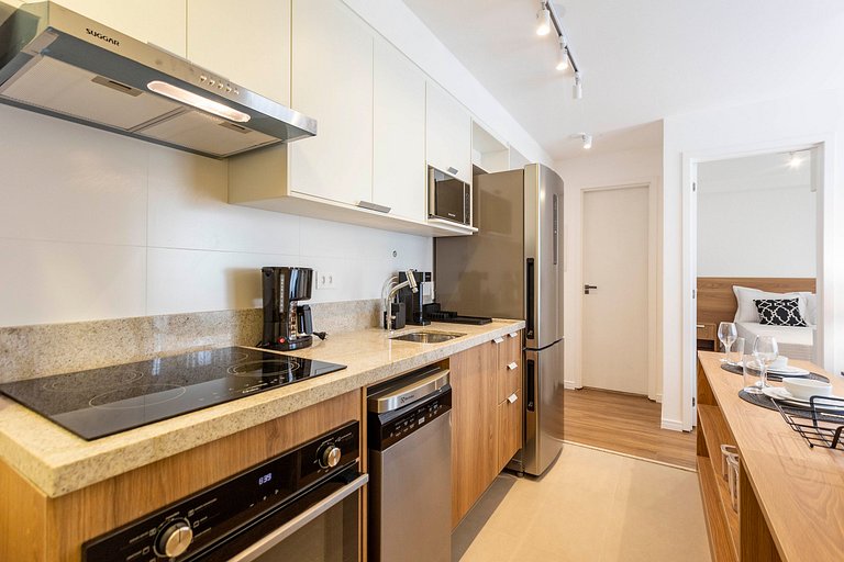 Flat de 2 quartos em Moema | Boulevard Ibirapuera | WeHome
