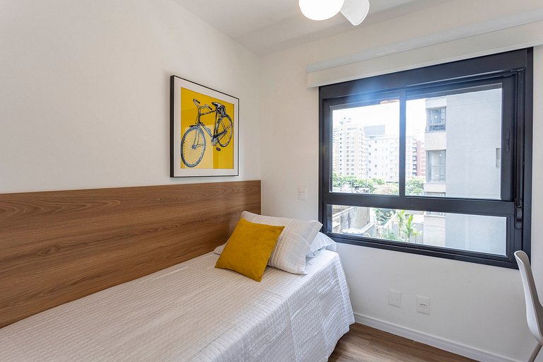 Flat de 2 quartos em Moema | Boulevard Ibirapuera | WeHome